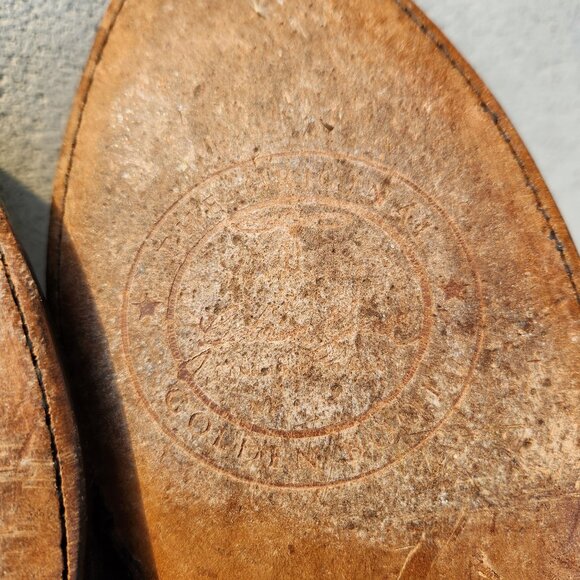 Y2K Golden Goose Distressed Leather Western Boots – Sz 10 US 🇮🇹 - Picture 6 of 16